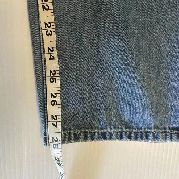 Henry & Belle Paxton Jeans Women's Size 32 Blue Mid Rise Med Wash Whisker Faded - Picture 11 of 11